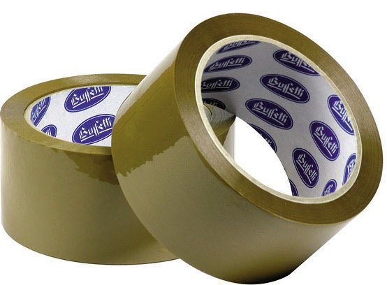 Nastro da imballo - PPL silenzioso - 50 mm x 66 m - avana