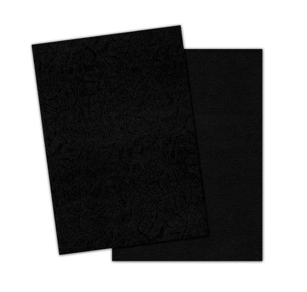 Copertine in cartoncino per rilegatura - nero