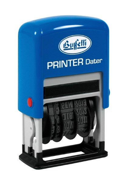Cuscinetti di ricambio per timbri PRINTER DATER - assortiti (blu/rosso)