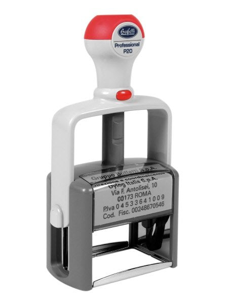 Cuscinetti di ricambio per timbri P20 - blu
