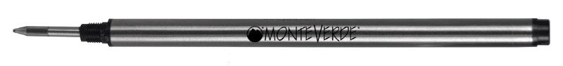 Refill per roller MontBlanc - inchiostro blu - punta Media - blister 2 pezzi