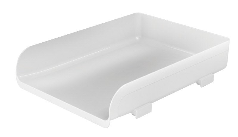 Portacorrispondenza Plastic Desk - colore bianco