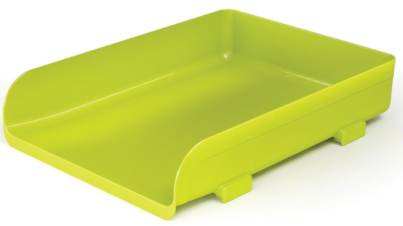 Portacorrispondenza Plastic Desk - colore verde