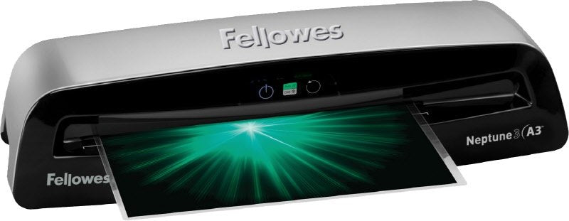 Plastificatrice Neptune 3 A3 Fellowes - ve. plastificazione 1 x A4 in 30'' - f.to max A3