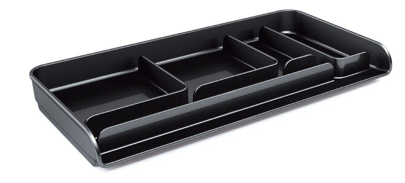 Portacancelleria - plastica rigenerata - nero