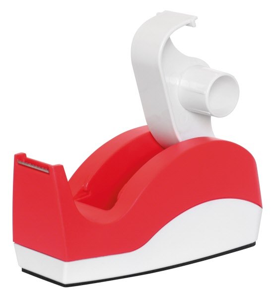 Tendinastro da scrivania - per nastri 19 mm x33 m - rosso