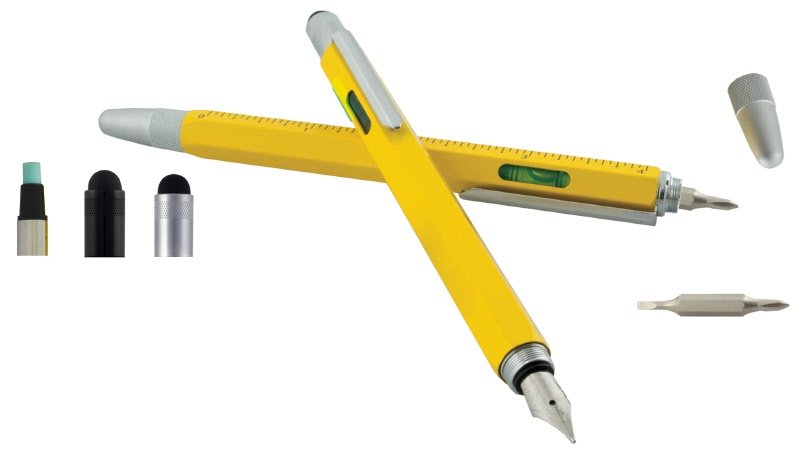 Penna a sfera Tool Pen - fusto giallo - tratto medio