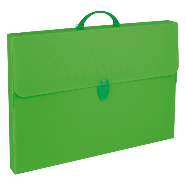 Valigetta portadisegni - polionda - 36,5x56,5 cm - dorso 5,5 cm -  colori assortiti