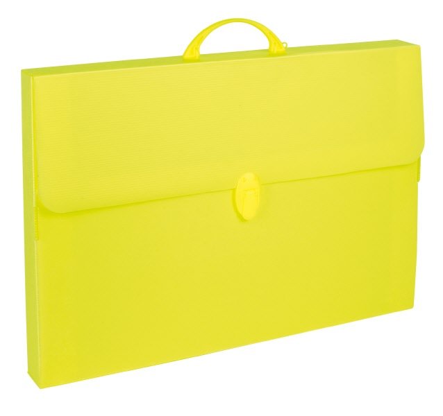 Valigetta portadisegni - polionda - 36,5x56,5 cm - dorso 5,5 cm -  colori assortiti