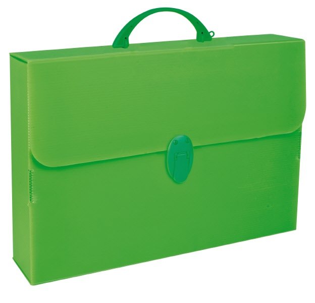 Valigetta portadisegni - polionda - 27,5x37,5 cm - dorso 8 cm -  colori assortiti