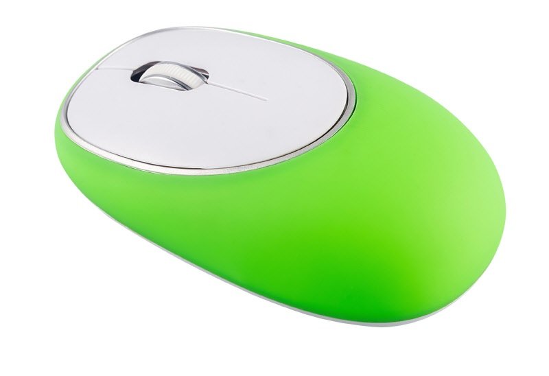Mouse ottico wireless in silicone - colori assortiti