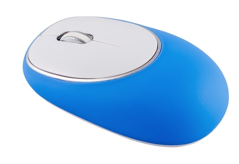 Mouse ottico wireless in silicone - colori assortiti