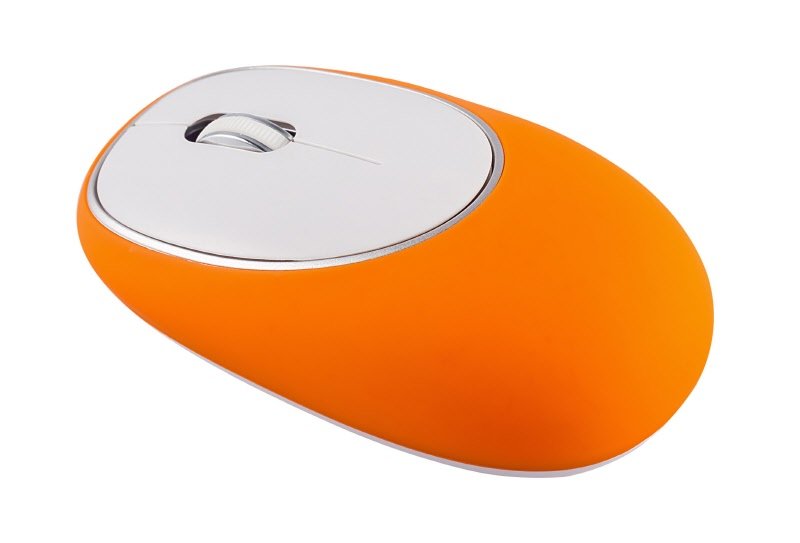 Mouse ottico wireless in silicone - colori assortiti