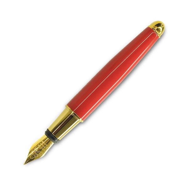 Penna stilografica Minny - rosso ciliegia