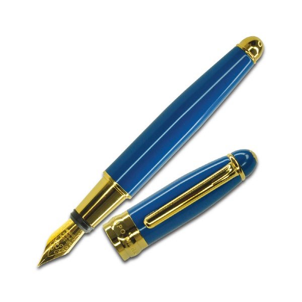 Penna stilografica Minny - blu petrolio