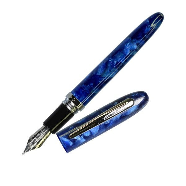 Penna stilografica Acropolis - blu oceano