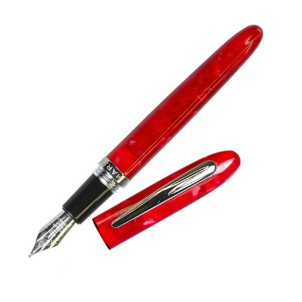 Penna stilografica Acropolis - rosso ciliegia