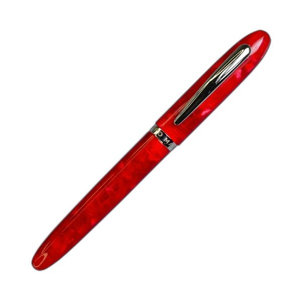 Penna stilografica Acropolis - rosso ciliegia