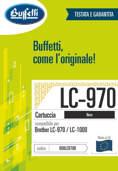 Brother Cartuccia ink jet - Compatibile LC-1000