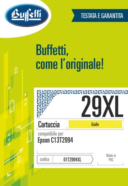Epson Cartuccia ink jet - Compatibile 29XL C13T299440 - Giallo - 450 pag