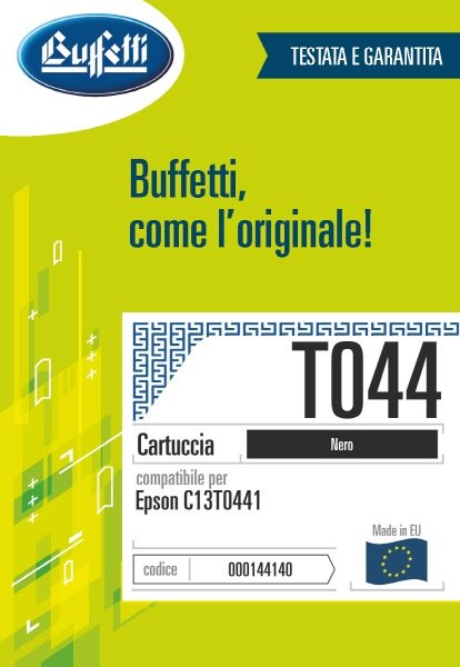 Epson Cartuccia ink jet - Compatibile T044 C13T044140 - Nero - 540 pag