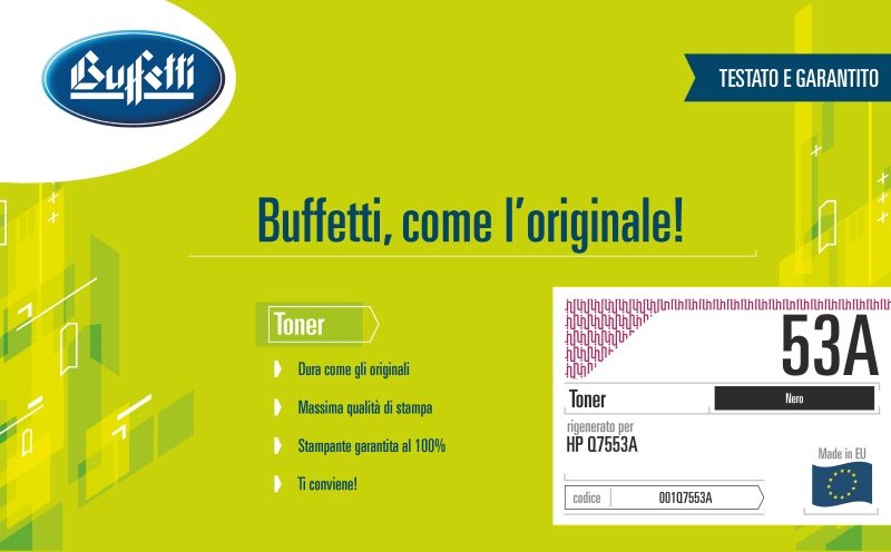 Toner HP - Compatibile Rigenerato 53A Q7553A - Nero - 3.000 pag