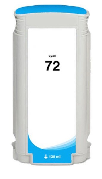 Cartuccia ink jet HP - Compatibile Rigenerato 72 C9371A - Ciano - 4.400 pag