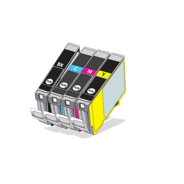 Epson Cartuccia ink jet - Compatibile T055 C13T055640 - Multipack 4 colori - 290 + 420 x 3 pag