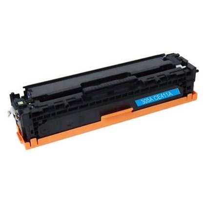 Toner HP  - Compatibile 305A CE411A - Ciano - 2.600 pag