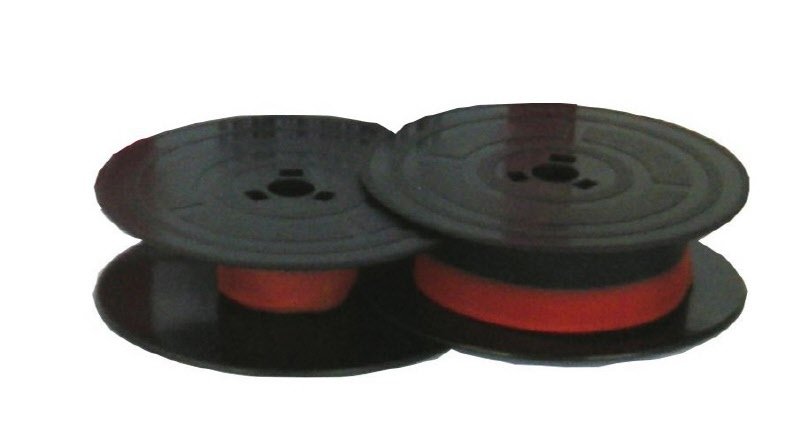 Olivetti Nastro - Compatibile 80401 (GR.98) - Nero/Rosso - 13 mm x 10 m