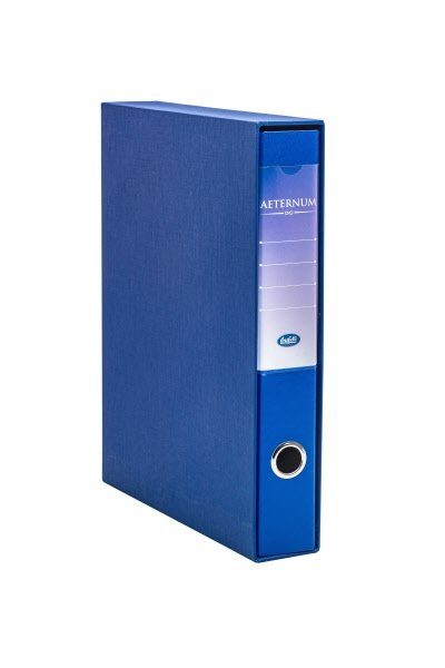 Raccoglitore Aeternum- Formato Protocollo - Dorso 5 cm - blu