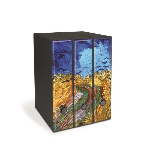 Set tre registratori Image "Pittura" selezione opere 1