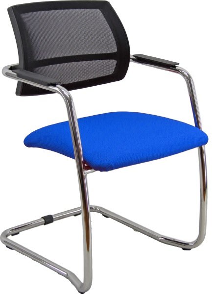 Sedia visitatore Alexa tessuto