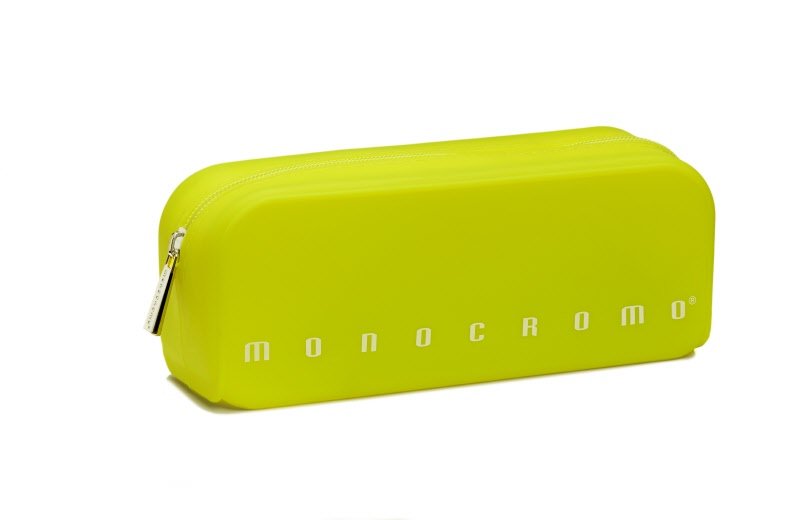 Bustina Monocromo Fluo - Silicone morbido soft touch - Giallo