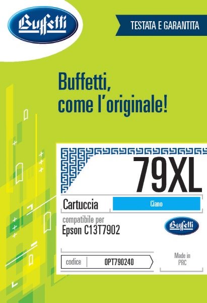 Epson Cartuccia ink jet - Compatibile 79XL C13T790240  - Ciano