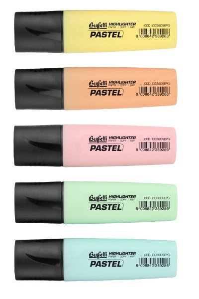 Evidenziatore pastello - colore arancione