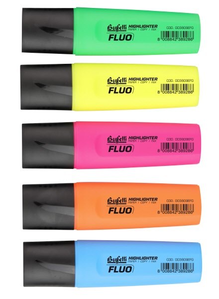 Evidenziatore fluo - colore giallo