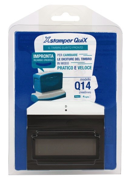 Impronta ed etichetta XStamper - Timbro Q14
