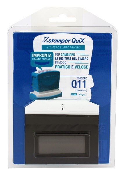 Impronta ed etichetta XStamper - Timbro Q11