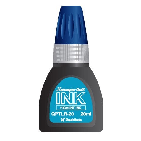 Ricarica inchiostro blu da 20 ml per timbri pre-inchiostrati Buffetti