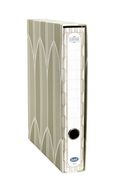 Raccoglitore Secretaire - Formato Protocollo - Dorso 5 cm - Grigio