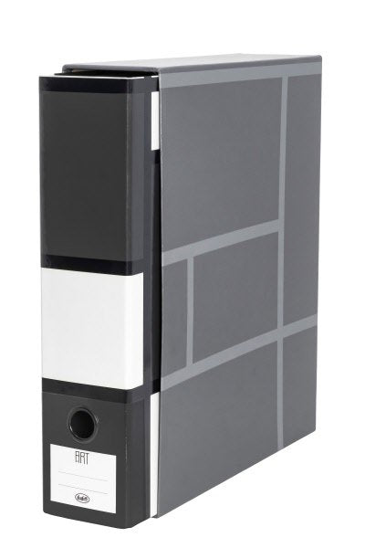 Raccoglitore Art - Formato Protocollo - Dorso 8 cm - grigio