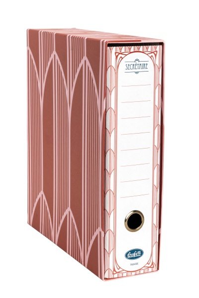 Raccoglitore Secretaire - Formato Commerciale - Dorso 8 cm - Rosso