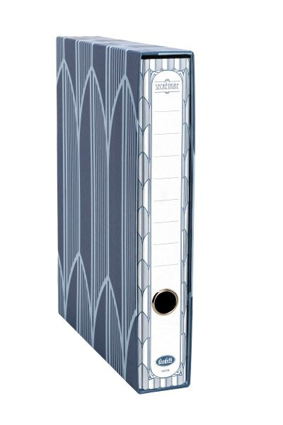 Raccoglitore Secretaire - Formato Protocollo - Dorso 5 cm - Blu