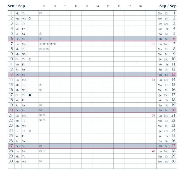 Agenda tascabile mensile 12 mesi - a fisarmonica - 2026 - 7x13,6 cm - nero