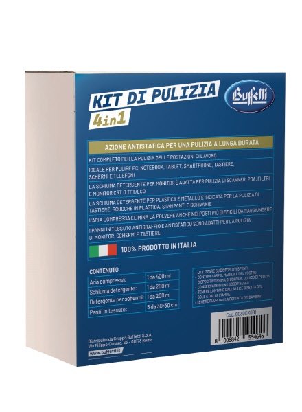 Kit di pulizia per PC