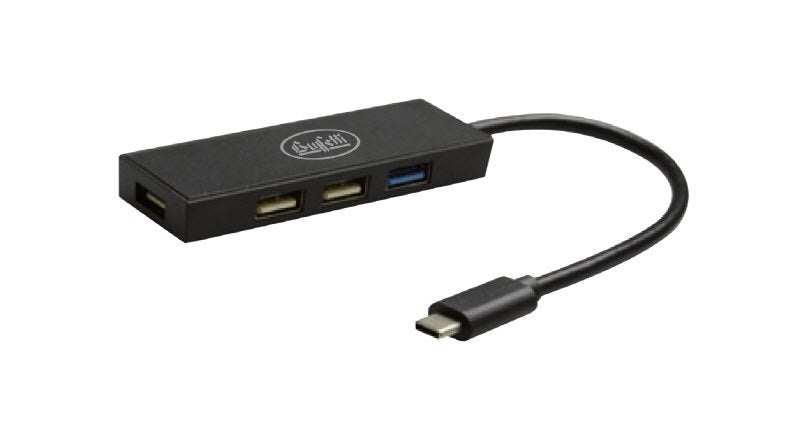 Hub 3 porte USB e connettore TypeC