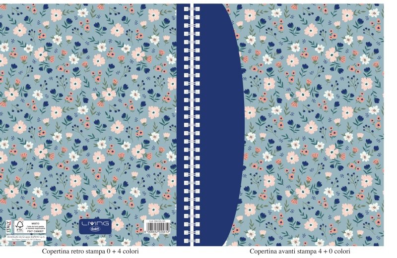 Blocchi A4 con spirale - linea Living