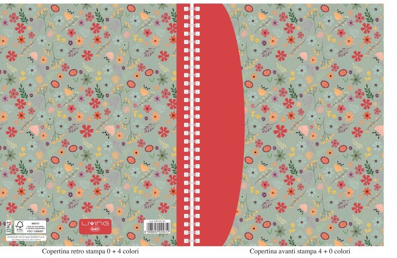 Blocchi A4 con spirale - linea Living