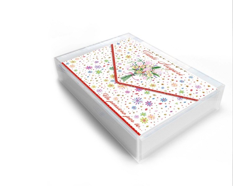 Bustine portasoldi assortite 12x18 conf. da 12 pz